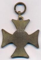 1913. "Mozgósítási Kereszt / 1912-1913-as Emlékkereszt" aranyozott Br kitüntetés mellszala...