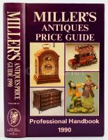 Millers Antiques Price Guide 1990. (Volume XI.) Compiled and Edited by Judith and Martin Miller. hn., 1990, Millers Publications. Angol nyelven. Kiadói kartonált papírkötés, foltos borítóval, kissé foltos lapokkal.
