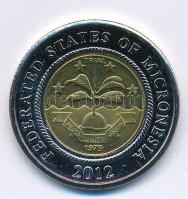 Mikronézia 2012. 2$ "Fokföldi Delfin" T:1
Micronesia 2012. 2 Dollars "Long-beadked C...