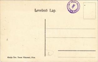 Pécs, Országos Kiállítás főbejárata. Özv. Tausz Vilmosné kiadása