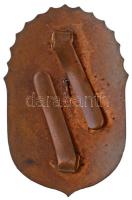 1920. "Vitézi Jelvény" zománcozott Br jelvény, hátlapon ferde kitűzőpántokkal, "JEROU...