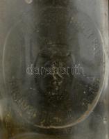 "Rédei gróf Esterházy Pál bakonyi tejgazdasága" feliratú régi tejesüveg, kopott, m: 24 cm