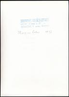 1973 C. Kovács István (?-): Magyar falu, pecséttel jelzett fotó, 23×17 cm