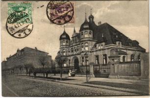 1921 Opole, Oppeln; street. TCV card