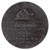 Murányi Gyula (1881-1920) 1915. "A Krasniki diadalmas csatában az oroszoktól elvett ágyúból ver...