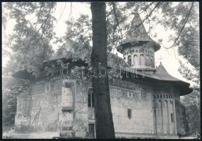 Kolozsvár/Cluj, templom, hátoldalon pecséttel jelzett fotó, 12×17 cm