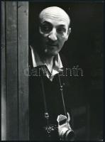 Inkey Tibor (1908-1998): Férfiportré, jelzetlen fotó, 254×18 cm