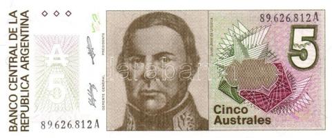 Argentína 1974-84. 1P, 50P, 50P, 500P + 1985-89. 1A, 5A, 10A, 50A, 100A, 500A + Tucuman 1991. 1A, 10...