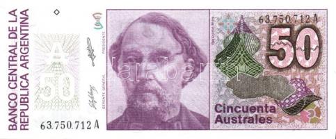 Argentína 1974-84. 1P, 50P, 50P, 500P + 1985-89. 1A, 5A, 10A, 50A, 100A, 500A + Tucuman 1991. 1A, 10...