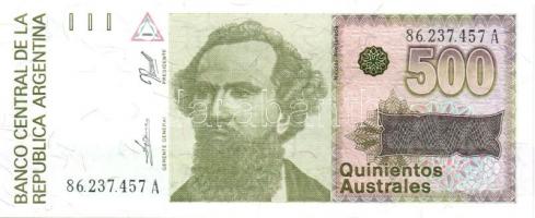 Argentína 1974-84. 1P, 50P, 50P, 500P + 1985-89. 1A, 5A, 10A, 50A, 100A, 500A + Tucuman 1991. 1A, 10...