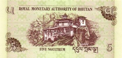 Bhután 1986. 1N, 2N, 5N + 2006. 1N, 5N T:I Összesen 5klf db!