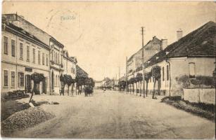 1921 Felsőőr, Oberwart; Fő utca, üzlet. Löwy Benő kiadása / main street, shop (EB)