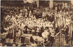 1924 Léka, Lockenhaus; ünnepség / ceremony. photo