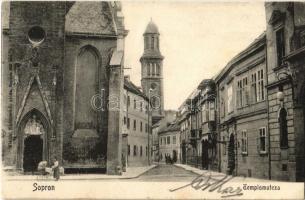1900 Sopron, Templom utca