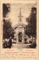 1902 Lugos, Lugoj; Temetőkápolna. Nemes Kálmán kiadása / Friedhofskapelle / cemetery chapel