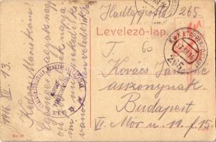 1916 Marosvásárhely, Targu Mures; M. kir. állami elemi iskola. W. L. (?) No. 40. / school + "Cs...