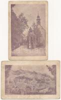 Balf (Sopron) - 2 db régi városképes lap / 2 pre-1945 town-view postcards