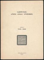 Terjék József: Tudósítások Kőrösi Csoma Sándorról. Bp., 1971. Kőrösi Csoma Társaság  Kiadói papírkötésben. .