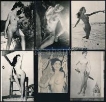 6 db erotikus fotó, 8×5,5 és 10×7 cm