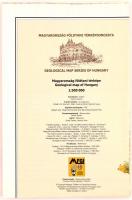 Magyarország földtani térképe. 2013. szerk: Gyalog László. 1: 500 000. 120x90 cm