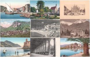 66 db RÉGI olasz város képeslap / 66 pre-1945 Italian town-view postcards