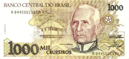 Brazília 1989. 1CN/1000C, 100CN + 1990. 100C, 200C + 1991. 1000C + 1993. 5000C T:I Összesen 6klf db!