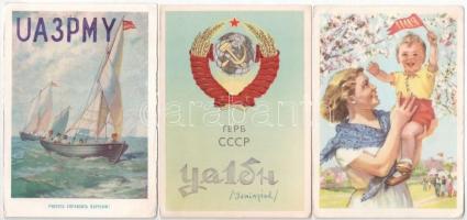 33 db MODERN orosz város és motívum képeslap / 33 modern Russian town-view and motive postcards