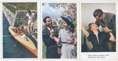 60 db RÉGI képeslap  vegyes minőségben: külföldi városok és motívumok / 60 pre-1945 postcards in mix...