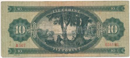 1957. 10Ft "A567 034192" T:III 
Adamo F4