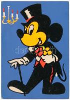 1961 Mickey Mouse. Walt Disney Productions - Ets Carrere, Perpignan, Sepheriades. Textile card