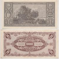 1946. 10.000BP + 100.000BP + 1.000.000BP + 10.000.000BP T:II-III szép papír