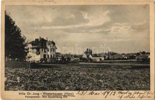 1912 Westerhausen (Harz), Villa Dr. Jung