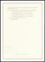 Budapest 1993. "Diszkont Kincstárjegy" százezer 100.000Ft névértékű kincstárjegy egyben, ö...