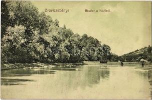 1912 Oravicabánya, Oravica, Oravita; részlet a Kistóról / lake