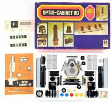 Optik-Cabinet 80, német nyelvű leírással, eredeti dobozban, 53x32x7,5 cm