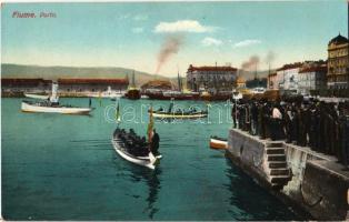 Fiume, Rijeka; Porto / K.u.K. Kriegsmarine Matrosen / Austro-Hungarian Navy mariners in the prot
