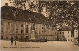1910 Nagyszeben, Hermannstadt, Sibiu; evangélikus gimnázium / Lutheran grammar school (EK)
