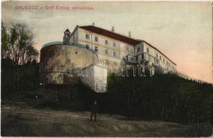 1910 Galgóc, Hlohovec; Gróf Erdődy várkastélya / castle