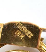 Arany (Au) 18K karkötő, 6 db Mexikó 1955. 5P Au "Miguel Hidalgo y Costilla" utánveret (4.1...