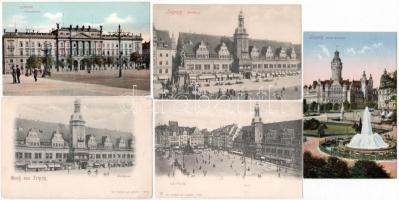 Leipzig - 5 pre-1945 postcards