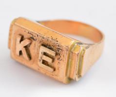 Arany(Au) 14K gyűrű, jelzés nélkül, nettó: 6,7 g
