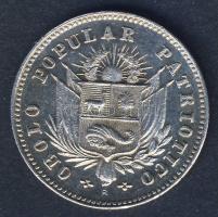 Peru 1910. 1Sol Ag(Token) T:1/2+