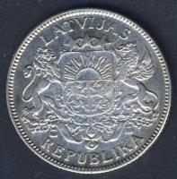 Litvánia 1924. 1L Ag T:2/3+