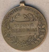 1898. "Signum Memoriae" Br katonai érdemérem szalag nélkül T:3
