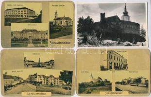 13 db RÉGI képeslap vegyes minőségben: 7 Sepsiszentgyörgy /13 pre-1945 postcards in mixed quality: 7 Sfantu Gheorghe