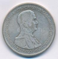 1930. 5P Ag "Horthy jobbra" T:2-,3 Adamo P8