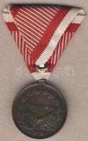 1916. "Fortitudini" Br katonai érdemérem szalaggal T:2/3+