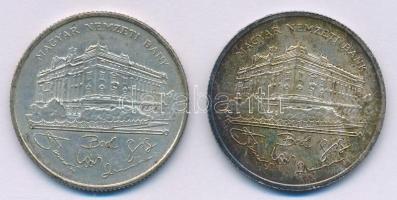 1992-1993. 200Ft Ag "MNB" (2x) T:2 patina  Adamo F13