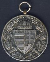 1918. "Pro Deo et Patria" ezüstözött Br katonai érdemérem T:3