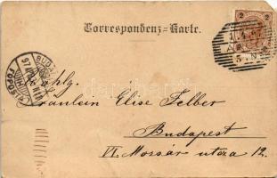 1897 (Vorläufer!) Arco (Südtirol), street view (EM)